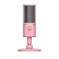 Microphones Razer Seiren X, Ultra-Precise Pickup Pattern, Shock Resistant, USB, Pink