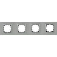 Întrerupător electric Mono Electric Rama 4P aluminiu argint Style