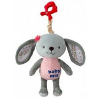 Jucărie cu pandantiv Baby Mix TK/P/1220-EU00 Зайка