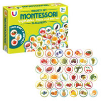 Настольная игра Dodo 200272 Joc magnetic: Legume, fructe și fructe de pădure, 36el