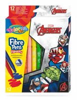 Set de carioci 12 culori - Colorino Disney Avengers