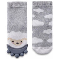 Iinel dentiție BabyJem 652 Sosete cu accesoriu dentitie Baieti (6-12 luni)