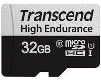 .32GB MicroSD (Class 10) UHS-I (U1),+SD adapter, Transcend 