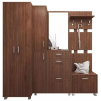 Мебель для прихожей Fabrik Home Madlen 2100 орех каменный