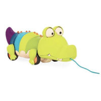 Jucarie de tras și împins Battat BX1674Z Jucărie Trăgătoare Crocodil, cod 57750