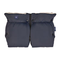 Аксессуар для колясок Zaffiro Муфта wool premium 38 x 26 cm Graphite