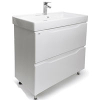 Шкаф под умывальник Mashtab 11578 Print cu 2 sertare 70cm Alb