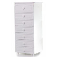 Комод-пеленатор Veres 34.1.3.2.06 Комод-неделька филенка (белый)