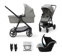 Carucior 4 in 1 Kinderkraft Newly + Mink Pro Grey