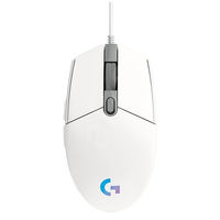 Gaming Mouse Logitech G102 Lightsync, Optical, 200-8000 dpi, 6 buttons, Ambidextrous, RGB, White USB