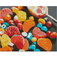 Tablou pe numere Strateg FA40797 Mosaica cu diamante Радость сладкоежки