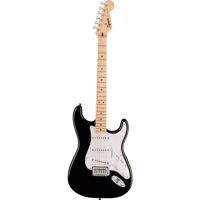 Гитара Fender Sonic Stratocaster Pack Maple Fingerboard (Black) electric (Set of accessories)