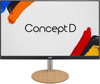23.8" ACER IPS LED ConceptD CP1241YV ZeroFrame Black/Silver/Wood (2ms, 2M:1, 250cd, 1920x1080, 178°/178°, Refresh Rate 165Hz, DCI-P3 95%, DELTA E<2, HDR, 2 x HDMI, DisplayPort, AMD FreeSync, Speakers 2 x