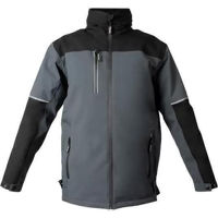 Îmbrăcăminte de lucru Profmet 365704 Jachetă de iarnă ,2XL, 300D poli-oxford mecanic, culoare gri/negru