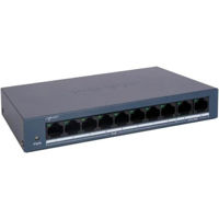 Switch/Коммутатор Hikvision DS-3E0110MP-E/M (8PoE + 2Uplink)