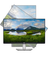 27" DELL S2721QSA, Silver, IPS, 3840x2160, 60Hz, 4ms, 350cd, DCR1000:1, HDMI+DP