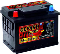 Автомобильный аккумулятор Gepard Silver 50 AH Japan 430A (238x134x225)