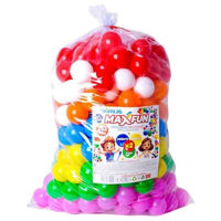Игровой комплекс для детей Maximus MX5505 Bile pentru piscină uscată D 8 cm, 252 bucăți