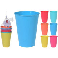 Посуда для напитков Excellent Houseware 41684 Набор стаканов 6шт 450ml 6 цветов