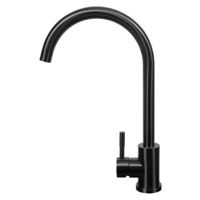 Смеситель кухонный Fabiano 03 FB нерж. К круг. выс., Black