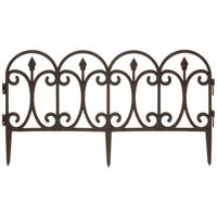 Декор ProGarden 27766 Забор декоративный для сада/огорода 30x60cm