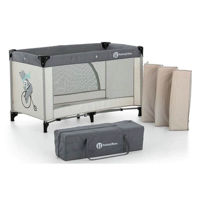 Манеж Petite&Mars 923462 Nyja Teddy Biker Grey