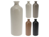 Vaza din ceramica "Damigeana" H22cm, D8cm, 4 culori