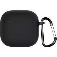 Чехол для наушников Helmet Airpods 4, silicone, Black