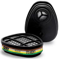 Средства индивидуальной защиты Oxylane 313461 Сменные фильтры X-703 ABEK1 (2 шт.) для полумасок OXY