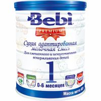 Bebi Детская молочная смесь Premium 1 для новорождённых 400gr.(0-6)