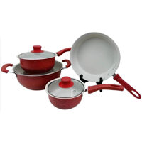 Посуда прочая 4Life HotChef Marble Red 7pcs