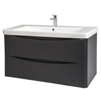 Шкаф под умывальник Martat Zen 105cm (anthracite)