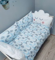 Комплект постельного белья в кроватку Pampy Blue Clouds