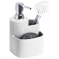 Аксессуар для кухни Bisk 07871 Dozator set 3 elemente, alb. (ceramica)