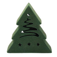 Decor de Crăciun și Anul Nou Promstore 56912 Suvenir de Crăciun LED Brad H17cm