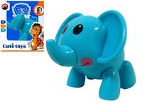 Figurina "Elefant" cu picioarele miscatoare 15X12cm, plastic