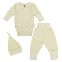 Детская одежда Minikin 242130362-68 Набор 3 ед Simply р-р62-68, бежевый, унисекс