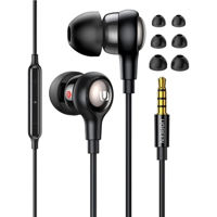 Наушники проводные Ugreen 30637 Wired Earphones 3.5mm In-Ear, EP103, Black