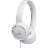 Căști cu fir JBL Tune 500 White