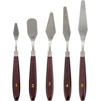 Набор для творчества Promstore 47932 Набор художественных шпателей Artist 5ед, ручка дерево