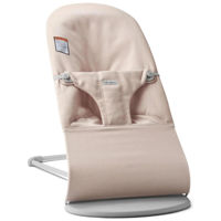 Детское кресло-качалка BabyBjorn 006028A Light Pink, tesatura Melange