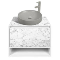 Dulap pentru lavoar Montebella Set 53.01 800*500 BIANCO LED 455 Koala