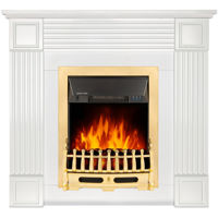 Камин электрический ArtFlame Nexor & Galileo Gold, 950x1000x270mm, Alb