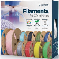Нить для 3D-принтера Gembird ABS Filament, Grey, 1.75 mm, 1 kg