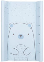 Пеленальник твердый KikkaBoo Bear with me Blue, 80x50 cm