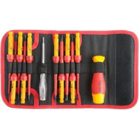 Отвёртка Tolsen Set 12 surubelnite 1000V (V33212)
