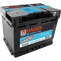 Автомобильный аккумулятор Hagen 55505 Starter