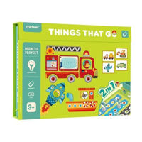 Настольная игра Mideer MD1040 Set de joacă magnetic Trafic rutier, 59 elem.