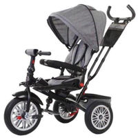 Bicicletă-cărucior 4Play You Grey