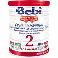 Bebi Детская молочная смесь Premium 2 400gr.(6-12)